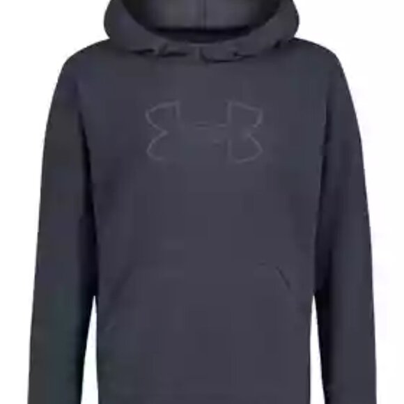 Under Armour Other - Under Armour Men's UA  Fleece Big Logo Hoodie Size SM Gray